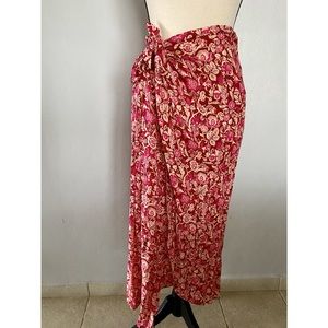 Zara floral skirt